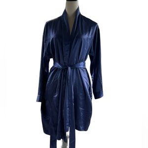 Victoria’s Secret Silky Blue Robe One Size